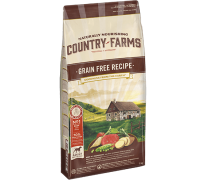 COUNTRY FARMS GRAIN FREE PER CANI ADULTI RICCO IN MANZO DA KG 11